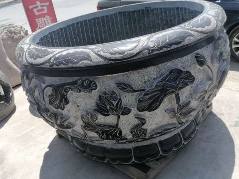 點(diǎn)擊查看詳細(xì)信息<br>標(biāo)題：石缸石花盆 閱讀次數(shù)：3168