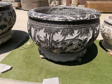 點(diǎn)擊查看詳細(xì)信息<br>標(biāo)題：石缸石花盆 閱讀次數(shù)：3326